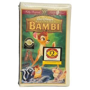 Disney Bambi 55th Anniversary Masterpiece Limited Edition Sealed NEW